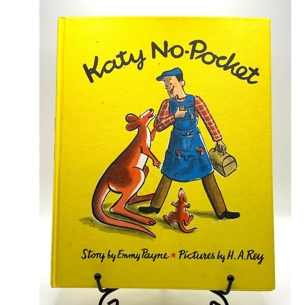 Vintage 1972 Katy No-Pocket by Emmy Payne, Pics by H.A. Rey, Weekly Reader, HC
